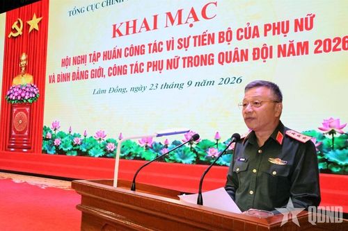 Khai mạc tập huấn công tác vì sự tiến bộ của phụ nữ và bình đẳng giới trong Quân đội