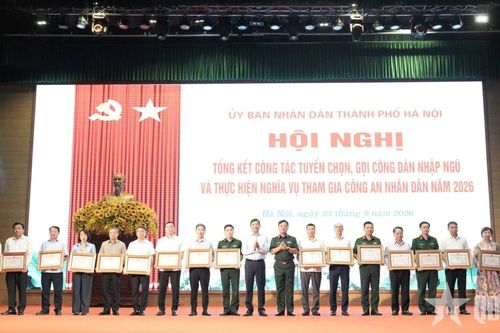 TP Hà Nội hoàn thành tốt nhiệm vụ tuyển quân năm 2026