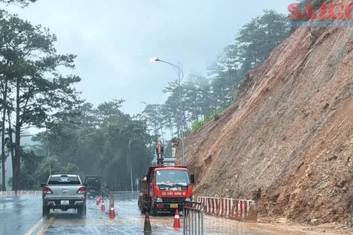 Đèo Prenn, Quốc lộ 28 tiếp tục sạt lở sau các đợt mưa lớn