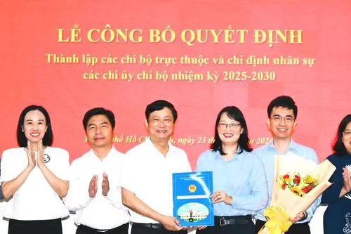 Đảng ủy HĐND TPHCM công bố quyết định thành lập 6 chi bộ