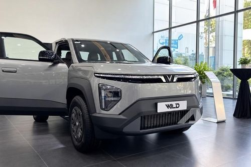 Cận cảnh bán tải điện VinFast VF Wild tại đại lý, bắt đầu nhận cọc từ 25/9