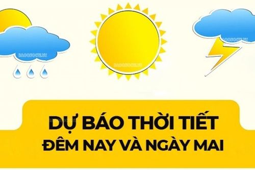 Dự báo thời tiết đêm nay và ngày mai (24/9): Bắc Bộ đêm và sáng mưa rào rải rác; duyên hải Nam Trung Bộ mưa to đến rất to