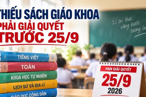 Thiếu hơn 776.000 bản sách giáo khoa, phải giải quyết trước 25/9