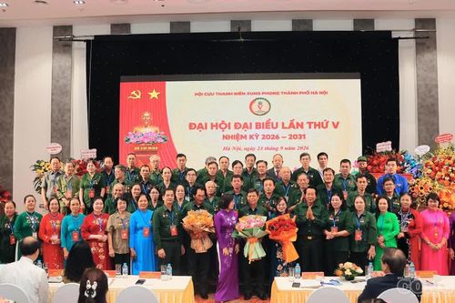 Ông Lê Tuấn Hùng giữ chức Chủ tịch Hội Cựu Thanh niên xung phong Hà Nội khóa V