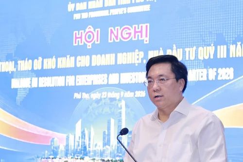 Phú Thọ: Mở hội nghị đối thoại, cam kết tháo gỡ khó khăn cho doanh nghiệp với tinh thần 'xử lý thực chất'
