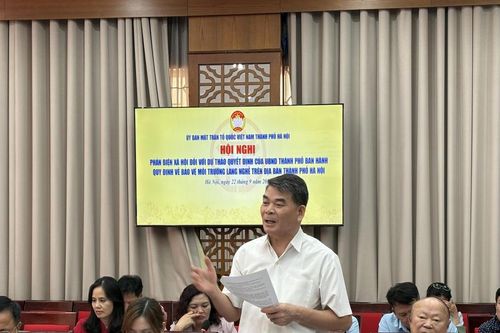 Chính quyền phường, xã sẽ đóng vai trò nòng cốt trong bảo vệ môi trường tại các làng nghề