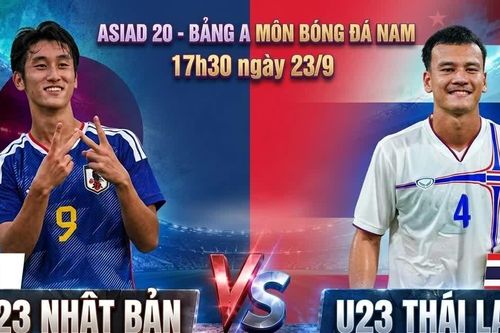 Nhận định U23 Nhật Bản vs U23 Thái Lan, 17h30 ngày 23/9: 'Đấu pháo' dữ dội vì ngôi đầu