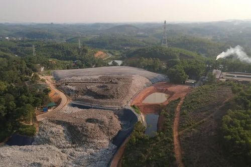 Toàn cảnh nhà máy xử lý chất thải vừa bị chuyển hồ sơ sang cơ quan điều tra