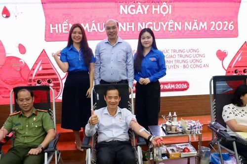 Tuổi trẻ MTTQ, các đoàn thể Trung ương lan tỏa tinh thần hiến máu tình nguyện