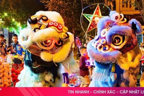 Dịch vụ múa lân ở Hà Tĩnh kín lịch khi Trung thu cận kề