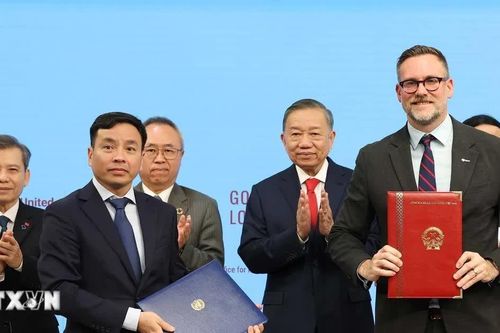 Tổng Bí thư, Chủ tịch nước Tô Lâm chứng kiến Lễ trao các văn kiện, thỏa thuận hợp tác với Liên hợp quốc