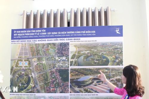Công bố đồ án Quy hoạch phân khu hơn 1.700 ha tái hiện thương cảng Phố Hiến