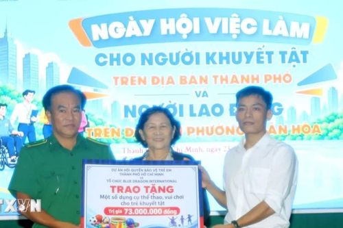 Thành phố Hồ Chí Minh: Kết nối người khuyết tật với hơn 1.600 vị trí việc làm