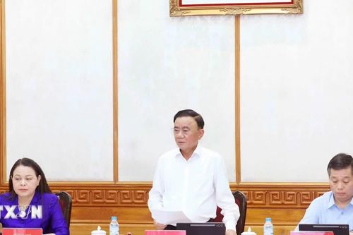 Thường trực Ban Bí thư chủ trì họp về hệ thống quản lý công việc, đánh giá cán bộ trên môi trường số