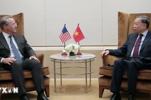 Tổng Bí thư, Chủ tịch nước Tô Lâm tiếp đại diện một số tập đoàn kinh tế tại Hoa Kỳ