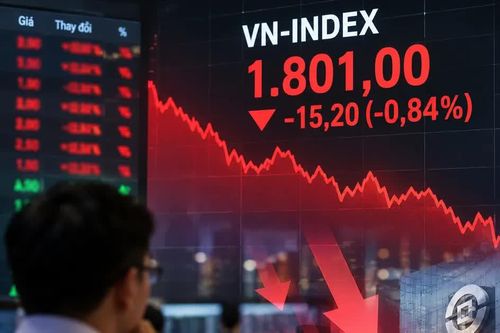 Khối ngoại bán ròng hơn 1.000 tỷ đồng, VN Index giảm mạnh