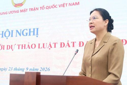 Cơ quan UBTƯ MTTQ Việt Nam tổ chức Hội nghị phản biện xã hội đối với dự thảo Luật đất đai (sửa đổi)
