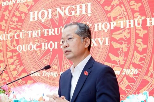Bí thư Trung ương Đảng, Chánh án TANDTC Nguyễn Văn Quảng tiếp xúc cử tri xã Đức Trọng