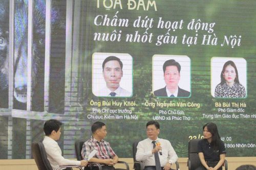 Hà Nội chiếm gần một nửa số gấu nuôi nhốt cả nước
