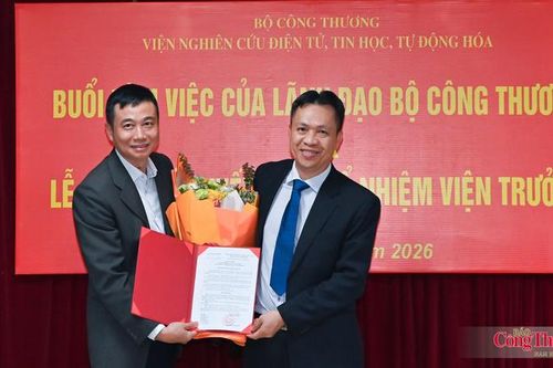 Viện Nghiên cứu Điện tử, Tin học, Tự động hóa có tân Viện trưởng