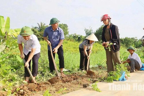 Nông Cống xây dựng môi trường “sáng - xanh - sạch - đẹp”