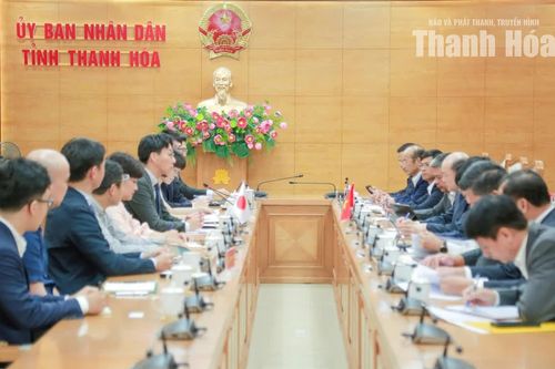Thanh Hóa thúc đẩy hợp tác với Nhật Bản về kinh tế tuần hoàn, chuyển đổi xanh