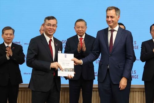 Tổng Bí thư, Chủ tịch nước Tô Lâm dự lễ trao văn kiện, thỏa thuận hợp tác với các cơ quan của Liên hợp quốc