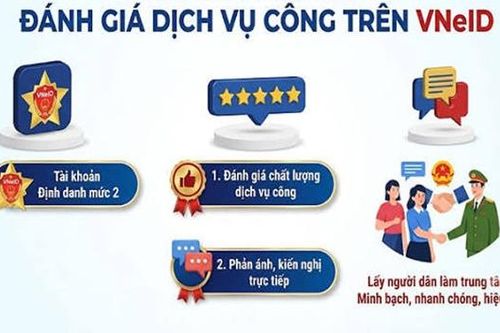 Bắc Ninh thực hiện đánh giá chất lượng dịch vụ hành chính công trên VNeID