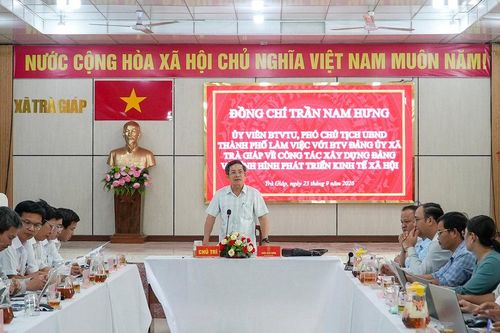Xã Trà Giáp cần xây dựng nghị quyết về phát triển cây dược liệu và giảm nghèo bền vững