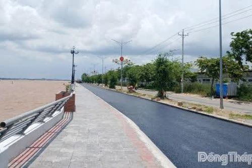 Đưa vào sử dụng công trình khắc phục khẩn cấp sạt lở ở xã Thường Phước
