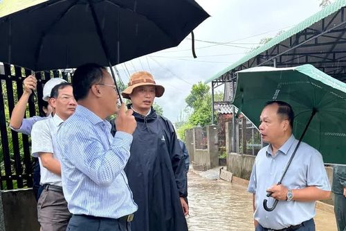 Phó Chủ tịch UBND tỉnh Gia Lai Dương Mah Tiệp kiểm tra công tác phòng, chống thiên tai ở các địa phương