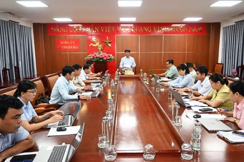 Hội nghị Ban Thường vụ Đảng ủy xã Thuận Bắc lần thứ 45