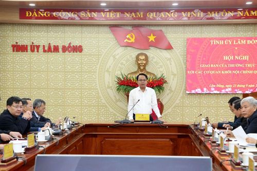 Lâm Đồng nâng cao hiệu quả phối hợp trong công tác nội chính