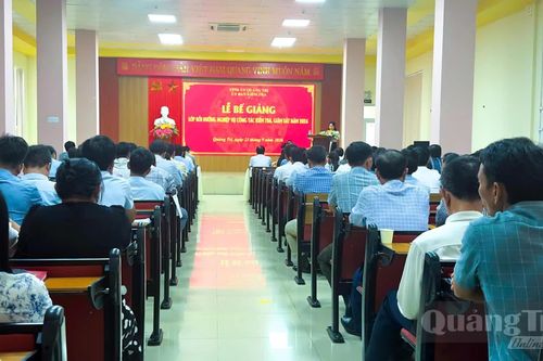 Bế giảng lớp bồi dưỡng nghiệp vụ công tác kiểm tra, giám sát năm 2026