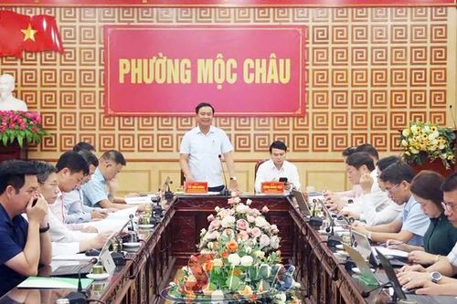 Thứ trưởng Bộ Nông nghiệp và Môi trường làm việc với Ban Đại diện HĐQT Ngân hàng chính sách xã hội tỉnh Sơn La