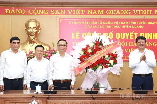 Câu lạc bộ Tân Trào thành lập Chi hội Hà Giang