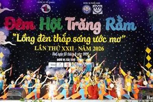 Hơn 500 thiếu nhi có hoàn cảnh khó khăn vui Đêm hội trăng rằm