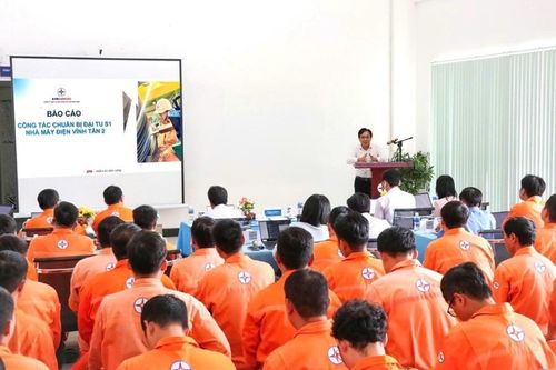 Công ty EPS: Phát động thi đua hoàn thành đại tu tổ máy S1 Nhà máy Nhiệt điện Vĩnh Tân 2