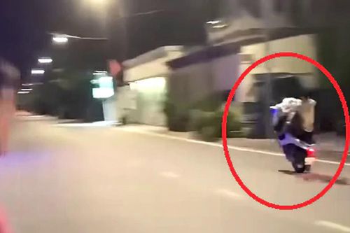 Hải Phòng: Xử lý thiếu niên 17 tuổi 'bốc đầu' xe máy trong clip trên mạng