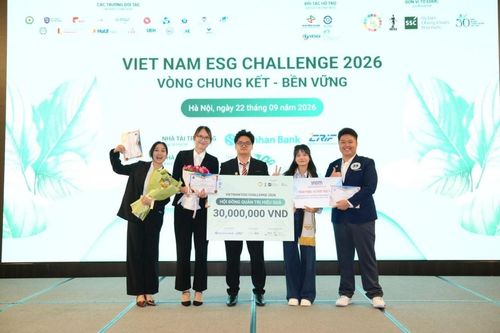 Vietnam ESG Challenge 2026 lan tỏa kiến thức quản trị bền vững tới sinh viên