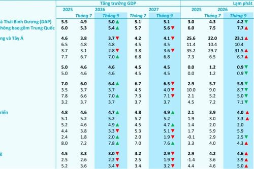 ADB nâng dự báo tăng trưởng kinh tế Việt Nam lên 7,8%