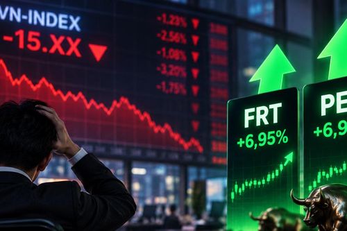 Hai cổ phiếu bất ngờ 'cháy hàng' trong phiên VN-Index mất hơn 15 điểm