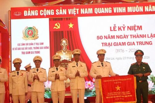 Trại giam Gia Trung kỷ niệm 50 năm Ngày thành lập