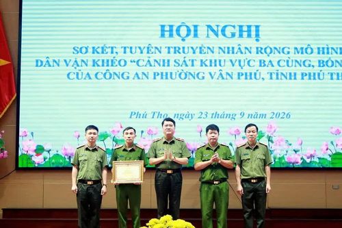 Hiệu quả mô hình 'Cảnh sát khu vực 3 cùng, 4 luôn'