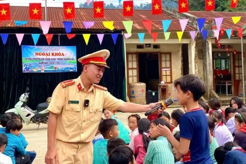 280 học sinh được tuyên truyền, phổ biến pháp luật an toàn giao thông