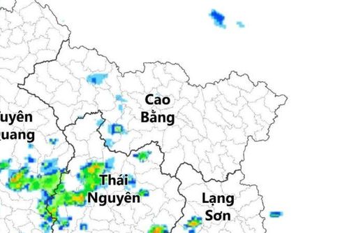 Cảnh báo dông, lốc, sét, mưa đá và mưa lớn cục bộ
