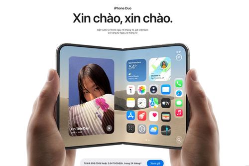 iPhone Duo chốt lịch đặt trước và mở bán tại Việt Nam