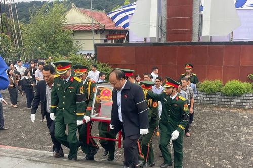 Đưa hài cốt liệt sĩ A Ngõa về quê hương sau hàng chục năm nằm lại chiến trường