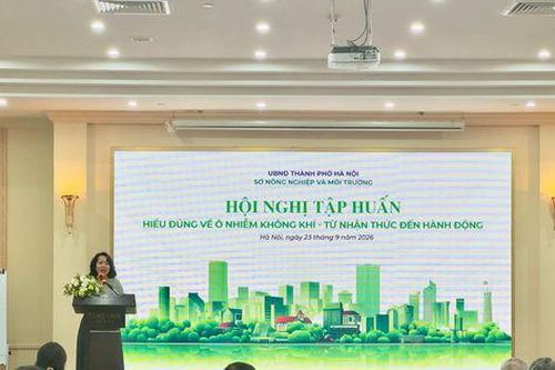 Nâng cao năng lực nhận diện và truyền thông về ô nhiễm không khí