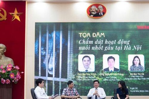 Chung tay chấm dứt hoạt động nuôi nhốt gấu tại Hà Nội